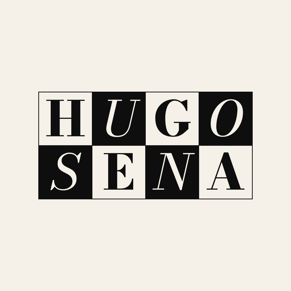 Logo 13 grid letras